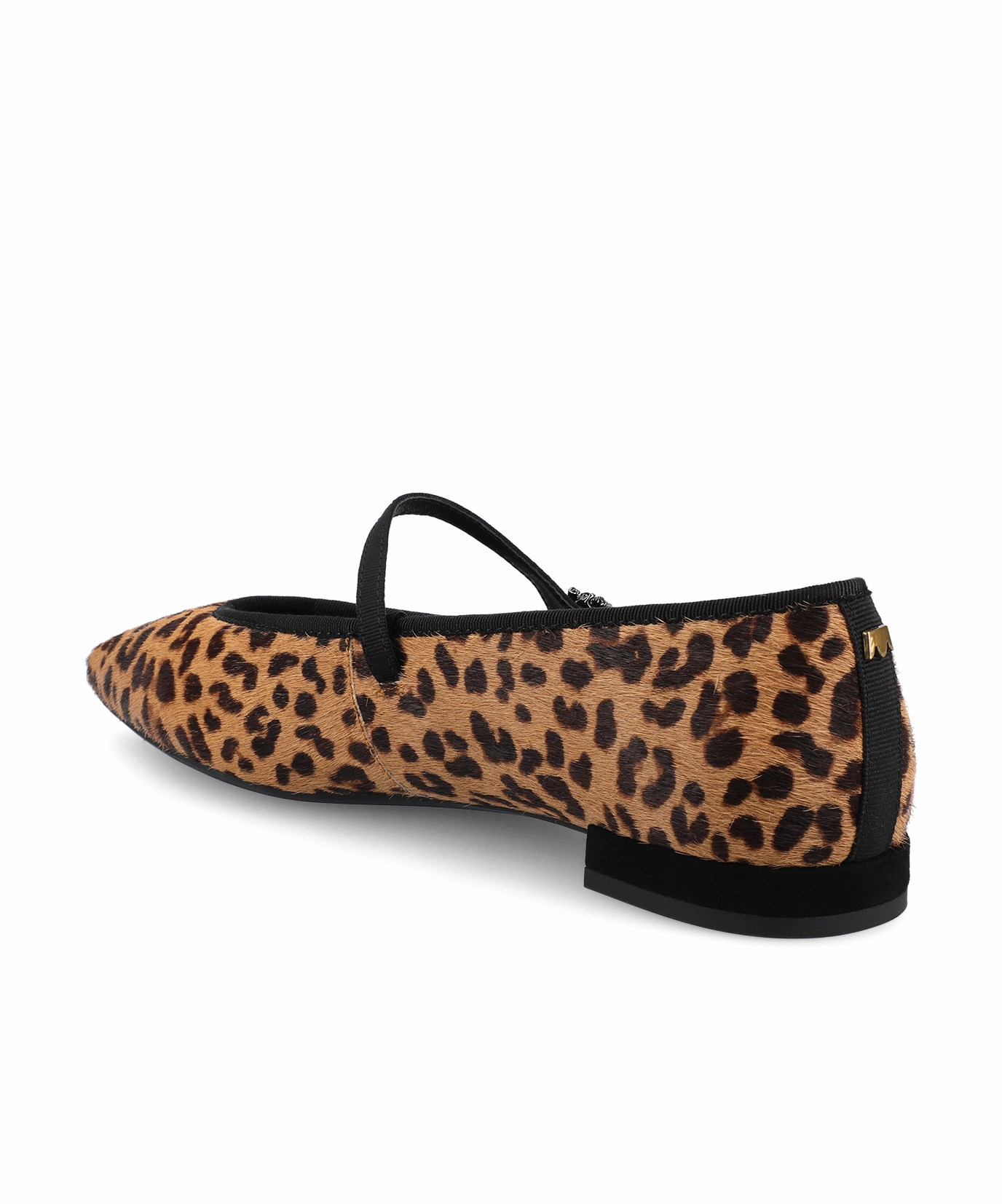 The Goldfinch 15 Mary Jane - Leopardprint Haircalf Low Impact Landing Design
