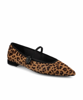 New Drop The Goldfinch 15 Mary Jane - Leopardprint Haircalf