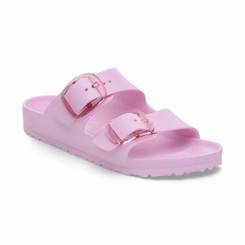 Warm Weather Shoes Women's Arizona Big Buckle EVA Narrow Fondant Pink