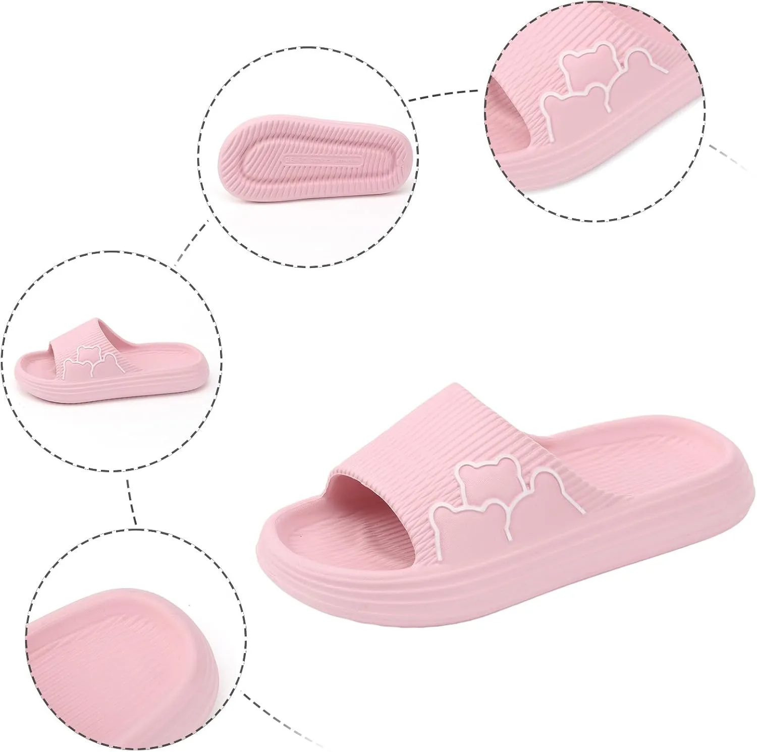 Slipper Indoor and Outdoor Men and Women Shoes Indoor Outdoor Home Slippers Fashionable Lightweight Sandals