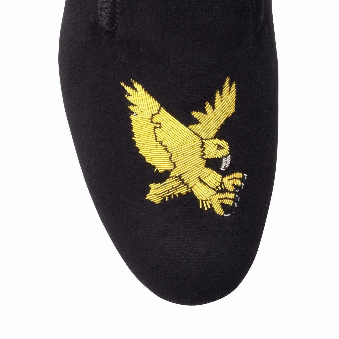 Golden Eagle Black Velvet PaddedCollar