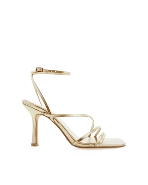 SYLVIA - GOLD METALLIC Gift Guard Low Heel