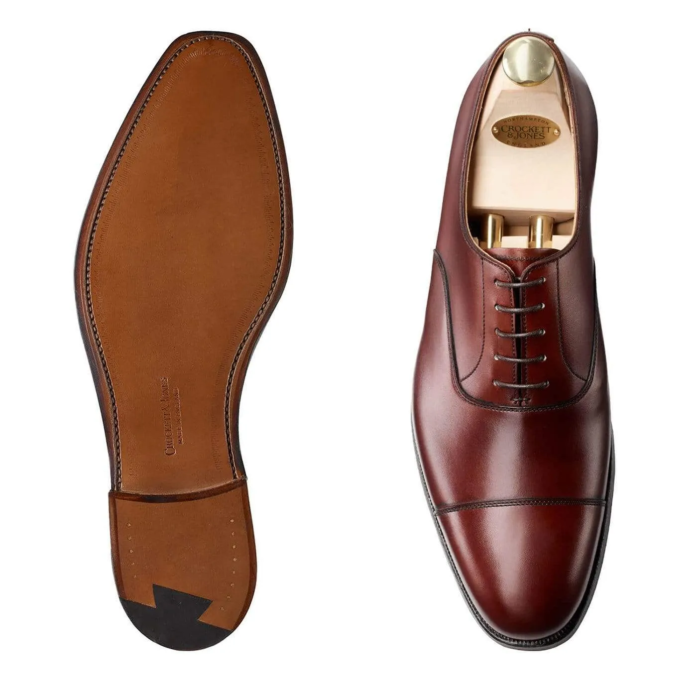 Dorset 2 Chestnut Burnished Calf Grace Walk Vintage Love