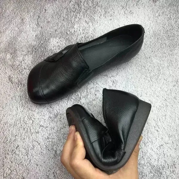 Smooth Leather Anti-Slip Shoes