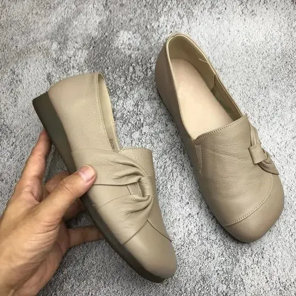 Smooth Leather Anti-Slip Shoes