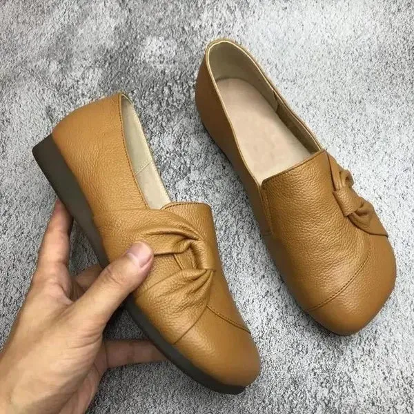 Smooth Leather Anti-Slip Shoes