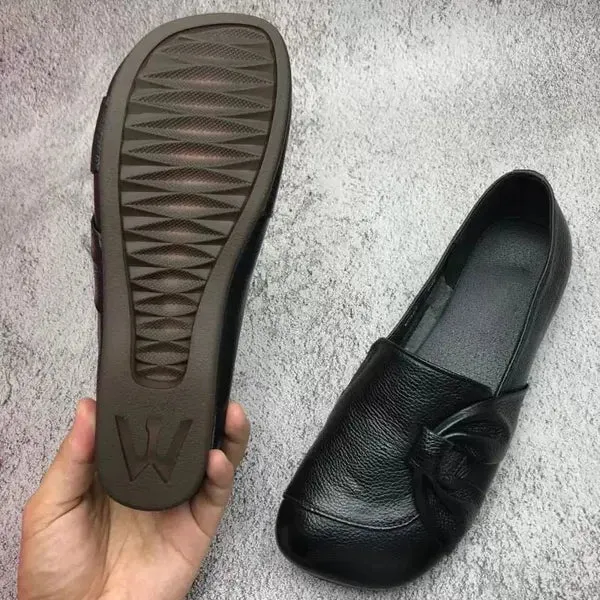 Smooth Leather Anti-Slip Shoes