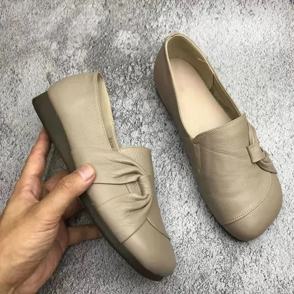 Smooth Leather Anti-Slip Shoes