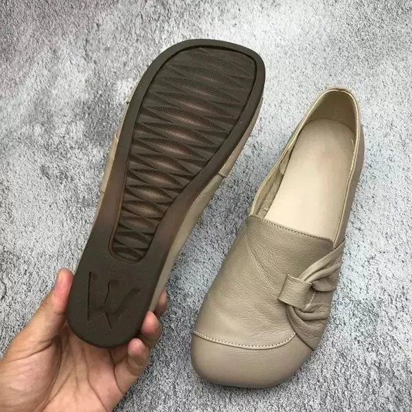 Smooth Leather Anti-Slip Shoes