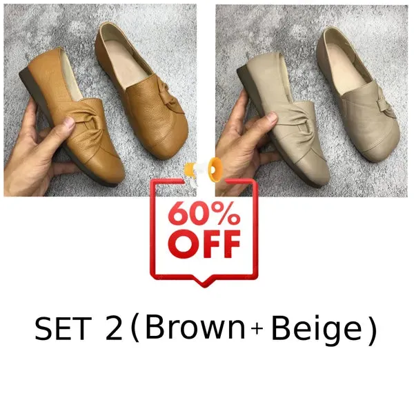 Smooth Leather Anti-Slip Shoes