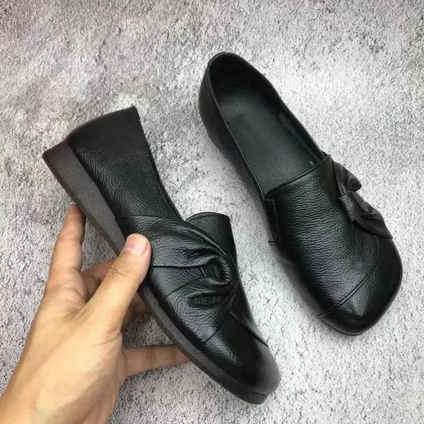 Smooth Leather Anti-Slip Shoes