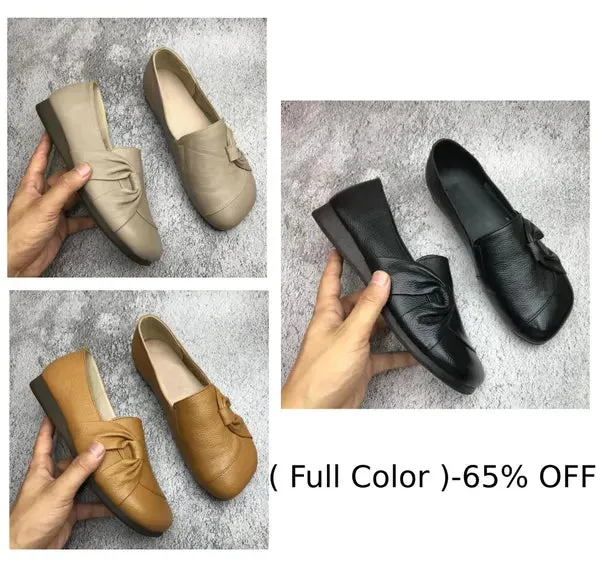 Smooth Leather Anti-Slip Shoes
