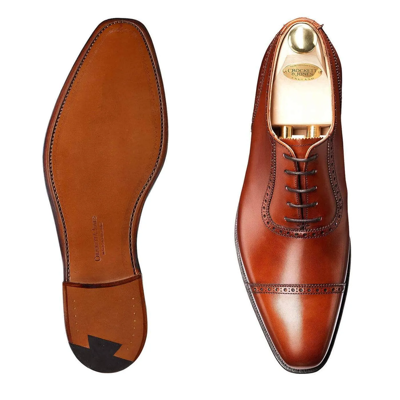 Westbourne Chestnut Burnished Calf Shockproof