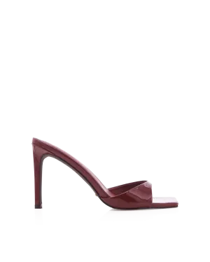 Power Heel Power Move ESMERALDA - DARK CHERRY PATENT