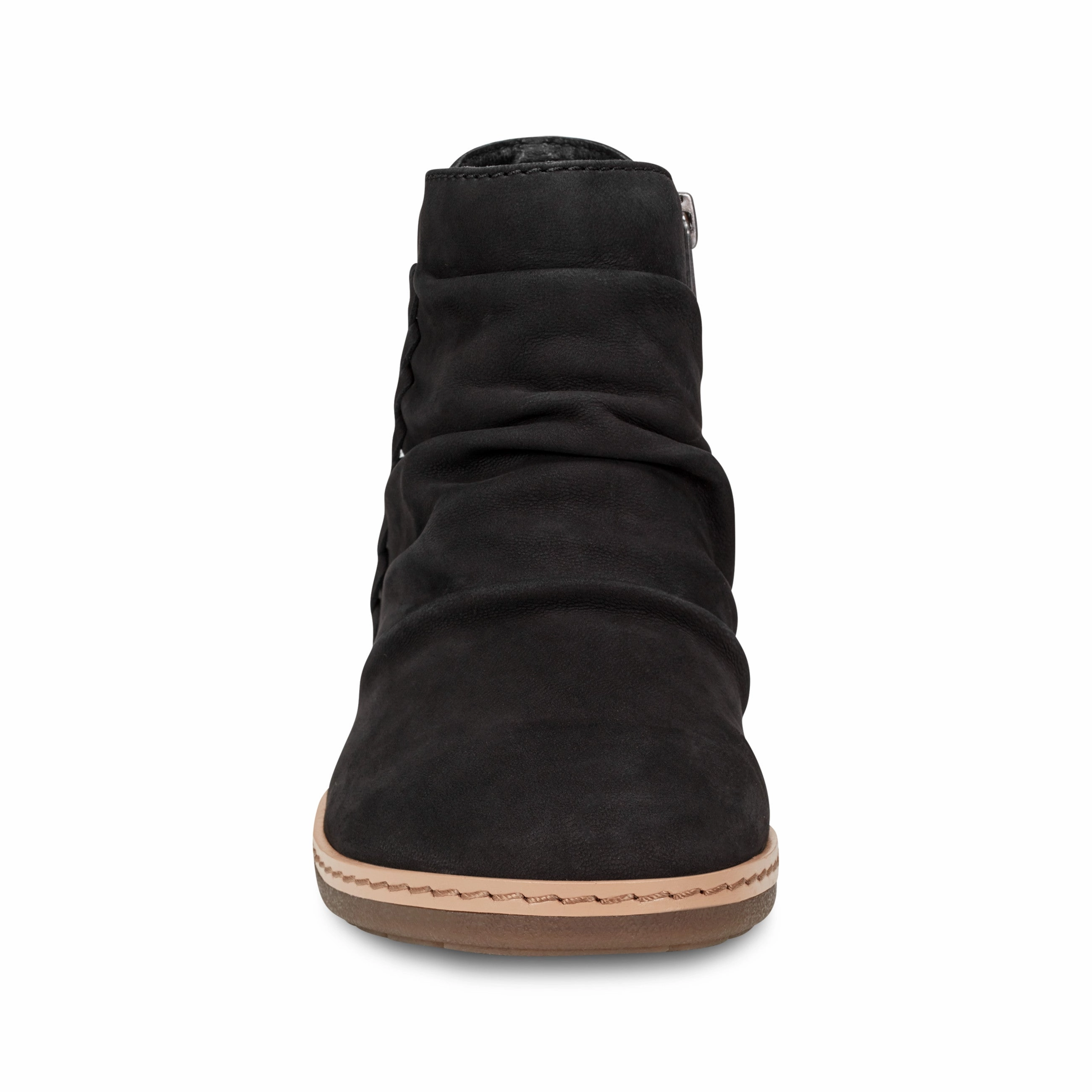 Thermal Barrier Hilaree Water Repellent Round Toe Ruched Casual Booties