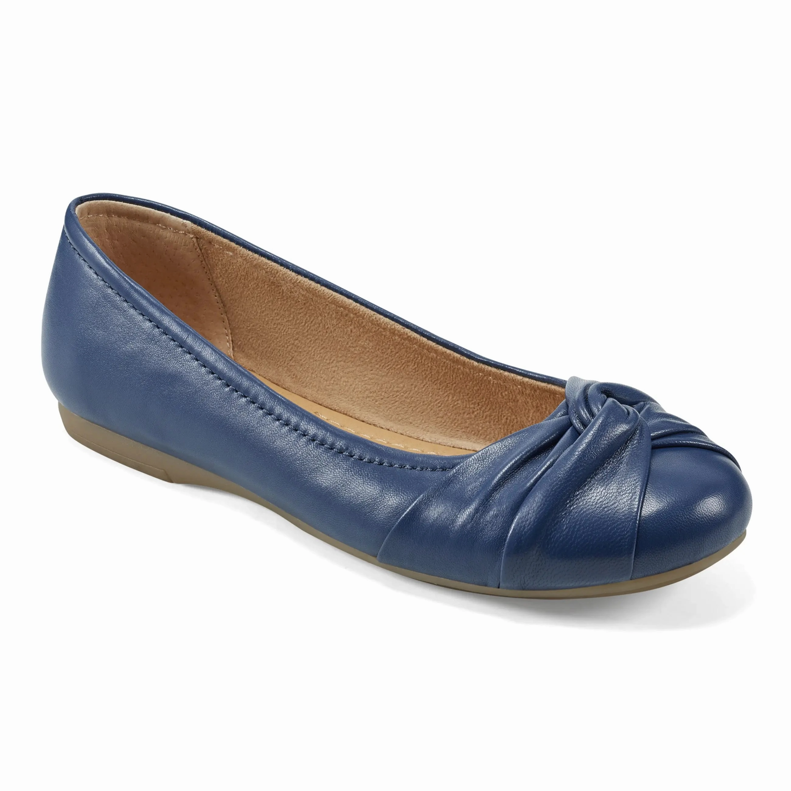 Jacci Lightweight Round Toe Slip-on Dress Flats Seamless Comfort Shopping Mood