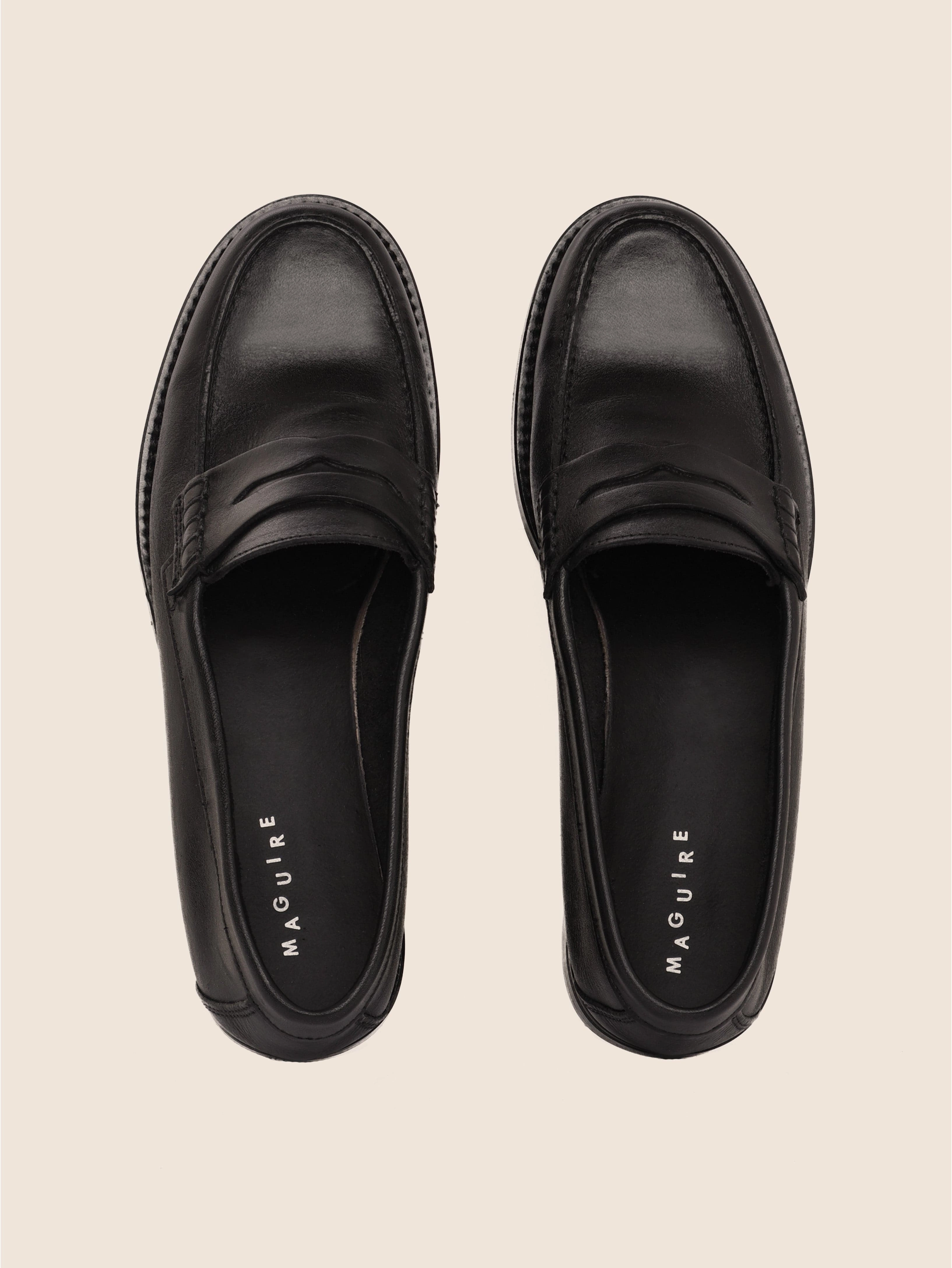 Napoli Black Loafer Style Ready Footwear Fund Glow