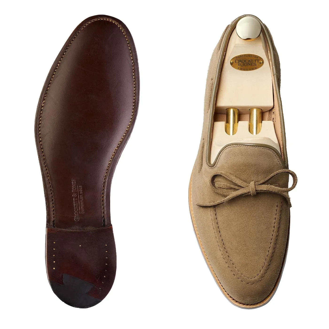 Grace Walk Free Pace Southport Khaki Suede