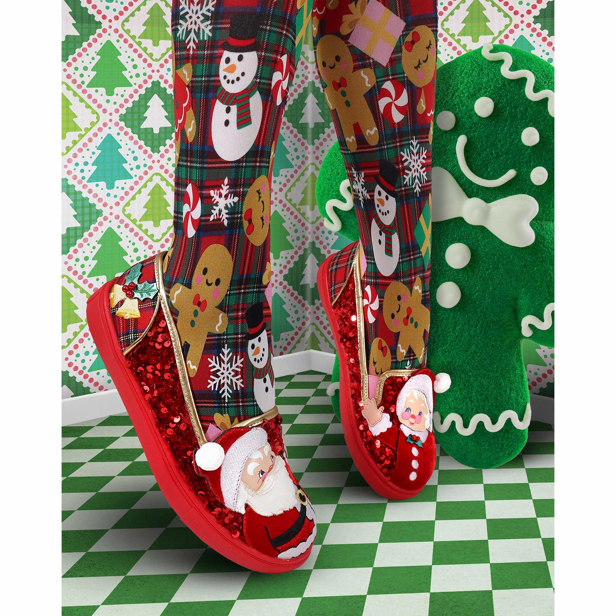Sparkly Claus Zip Up Pack Easy