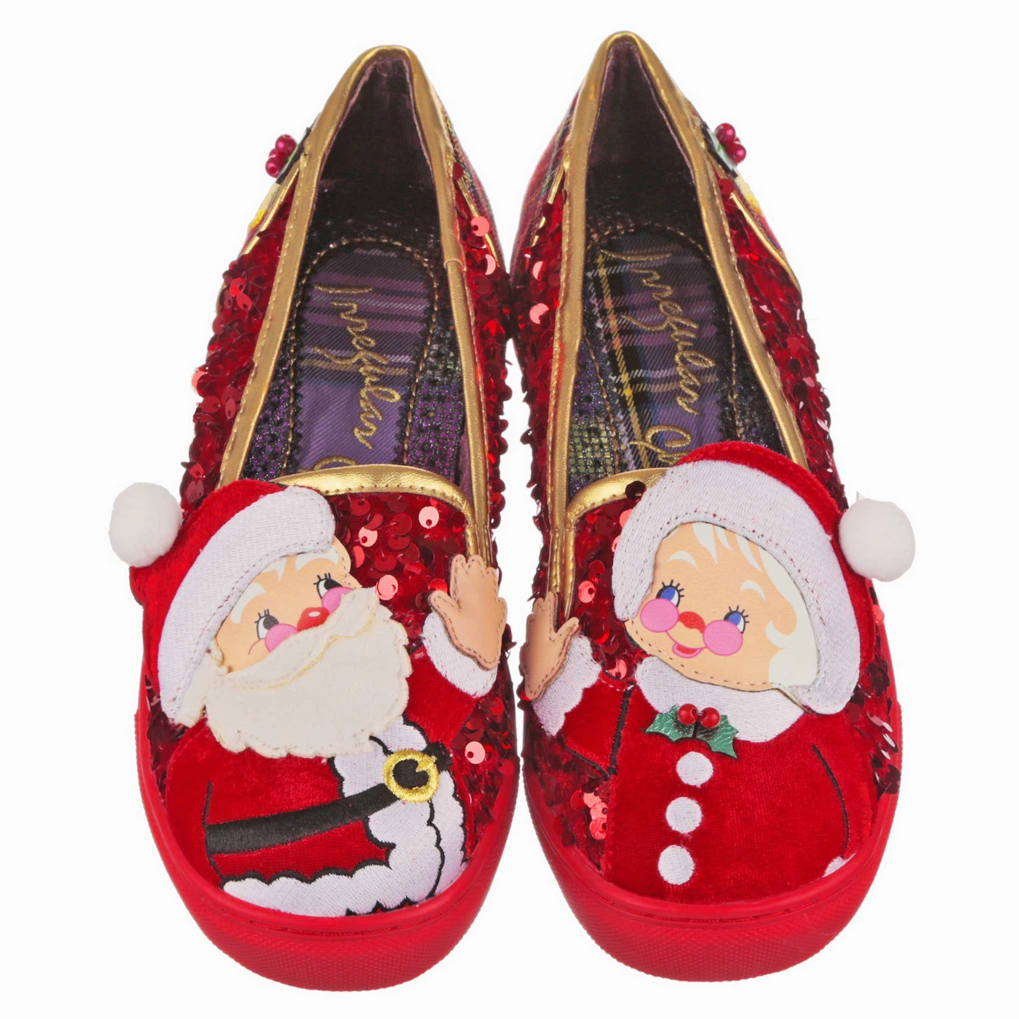Sparkly Claus Relaxed Look Fashionable Fit