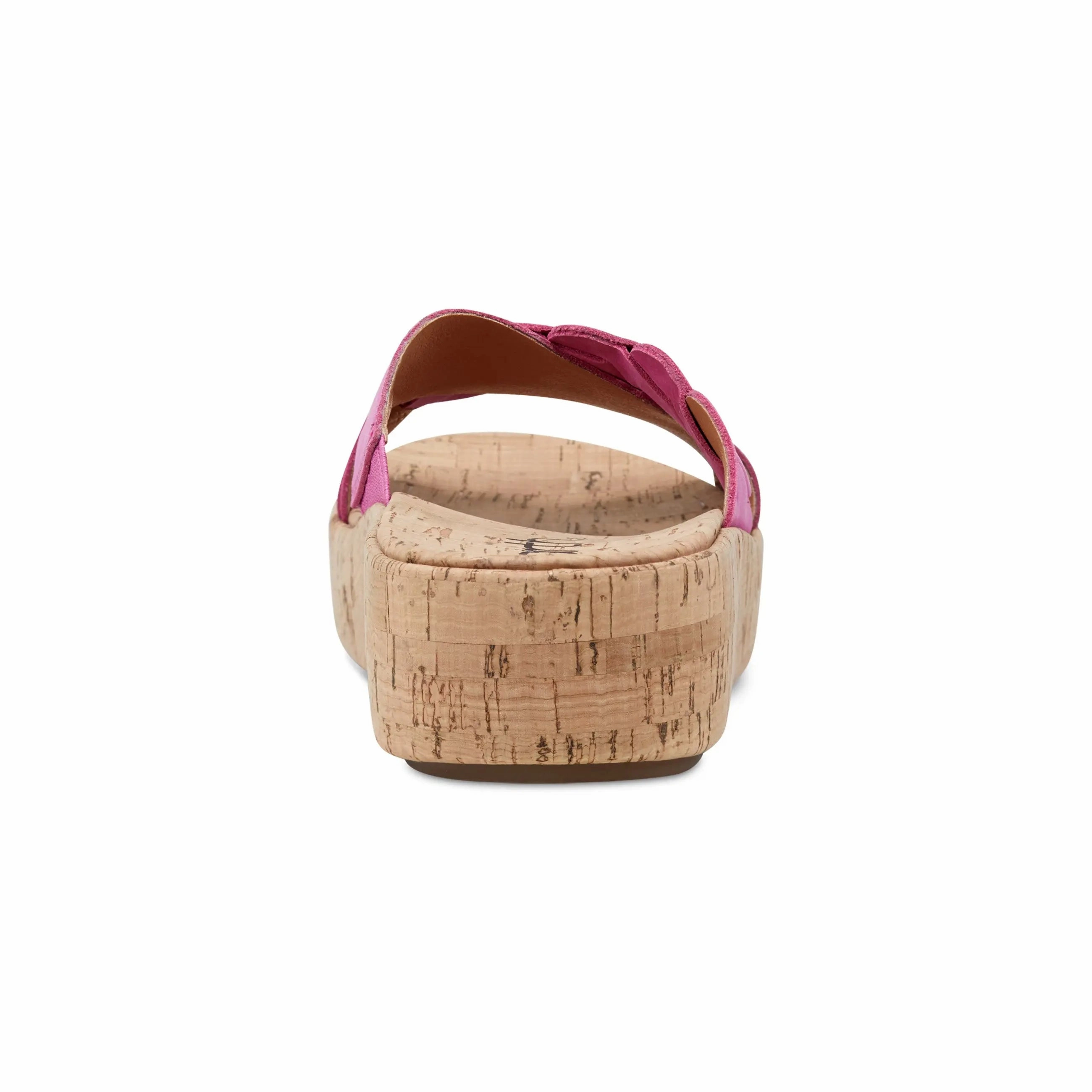 Quick Release Buckle Scotti Casual Slip-on Wedge Platform Sandals