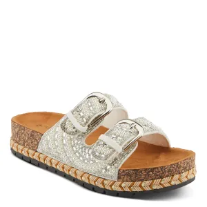 Spring Step Shoes  Patrizia Pearline Sandals Women’s Vegan Cork Wedge