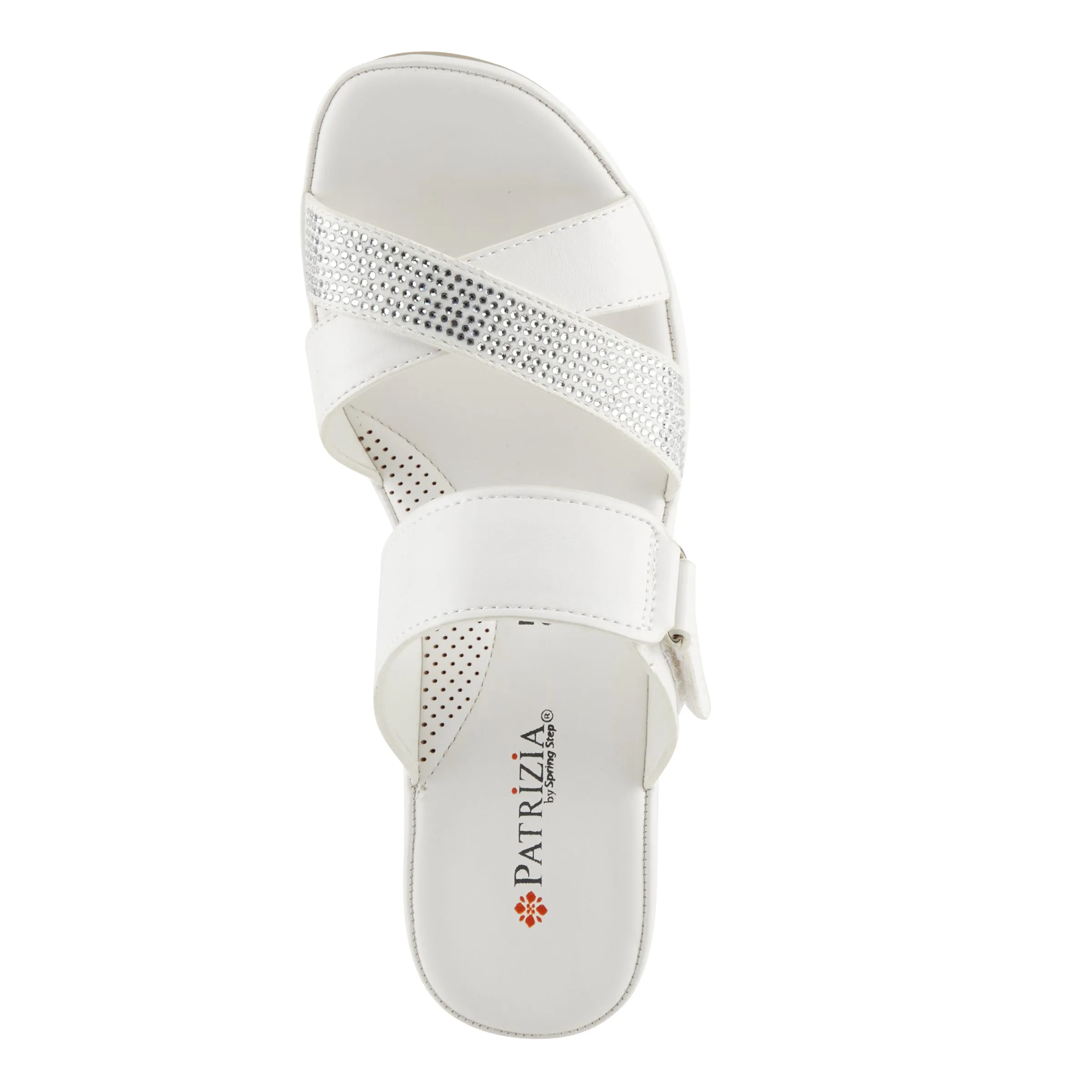 Spring Step Shoes Patrizia Scalan Women’s Vegan Leather Slide Sandals 2.75" Heel