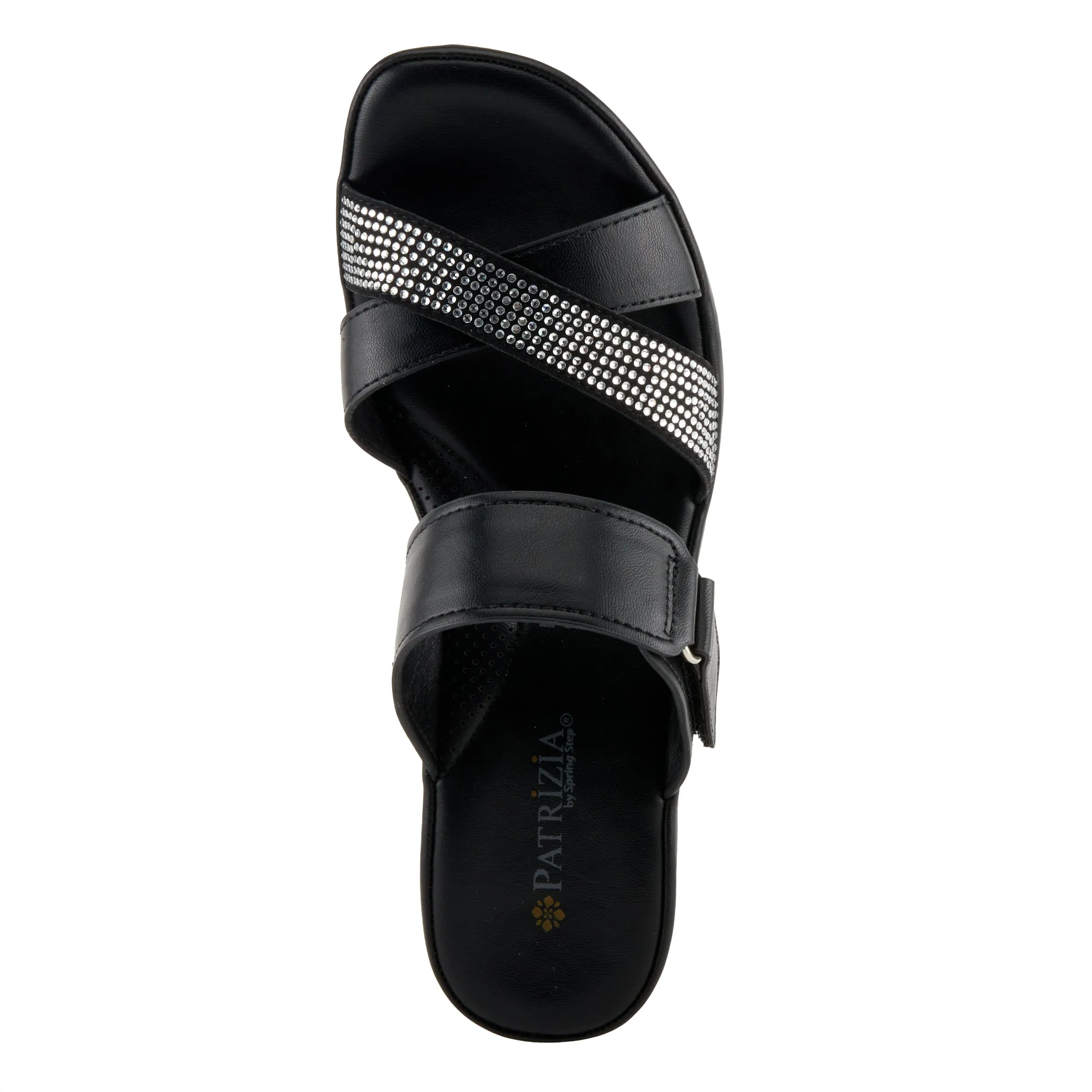 Spring Step Shoes Patrizia Scalan Women’s Vegan Leather Slide Sandals 2.75" Heel