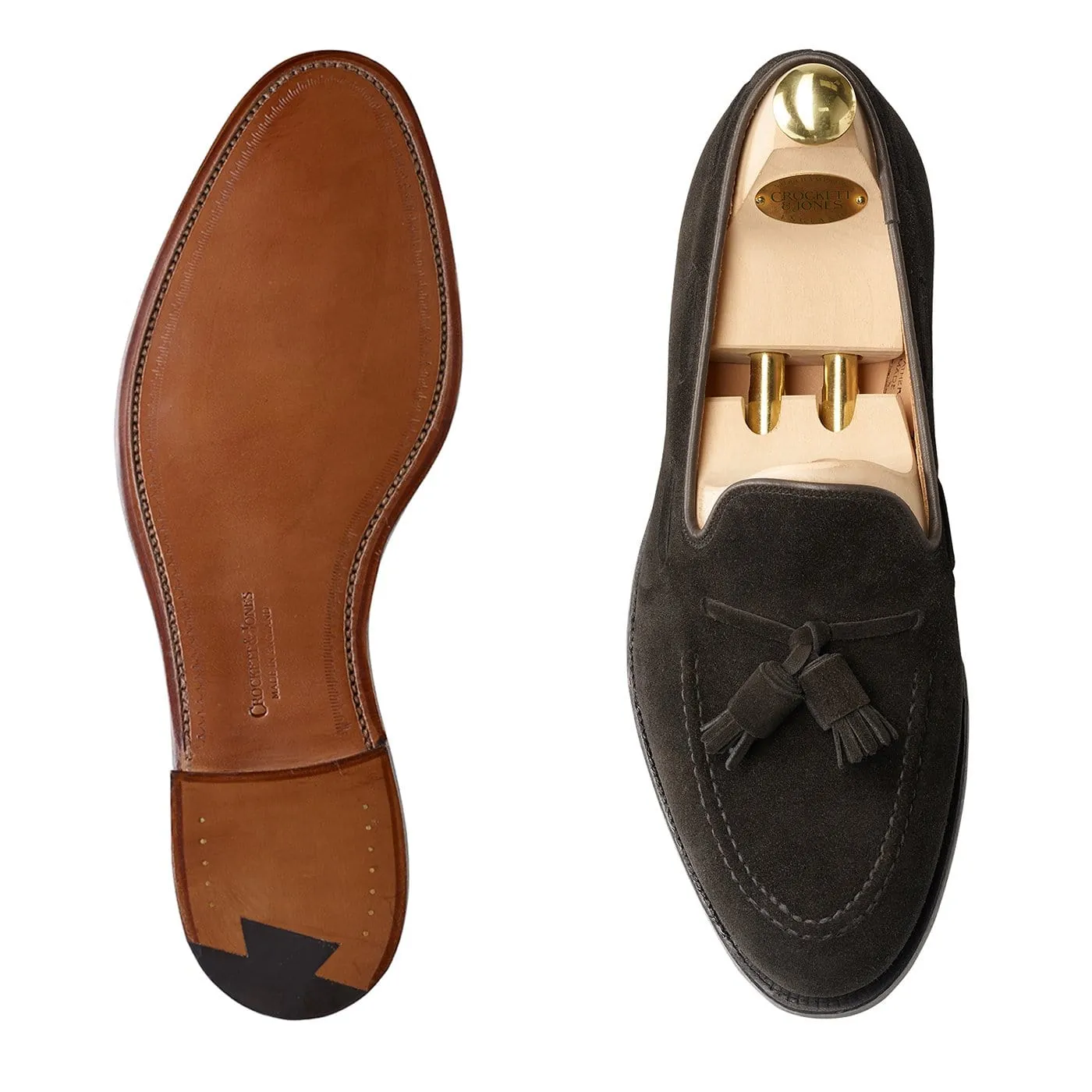 Cavendish Black Calf Suede Free Pace Craftsmanship