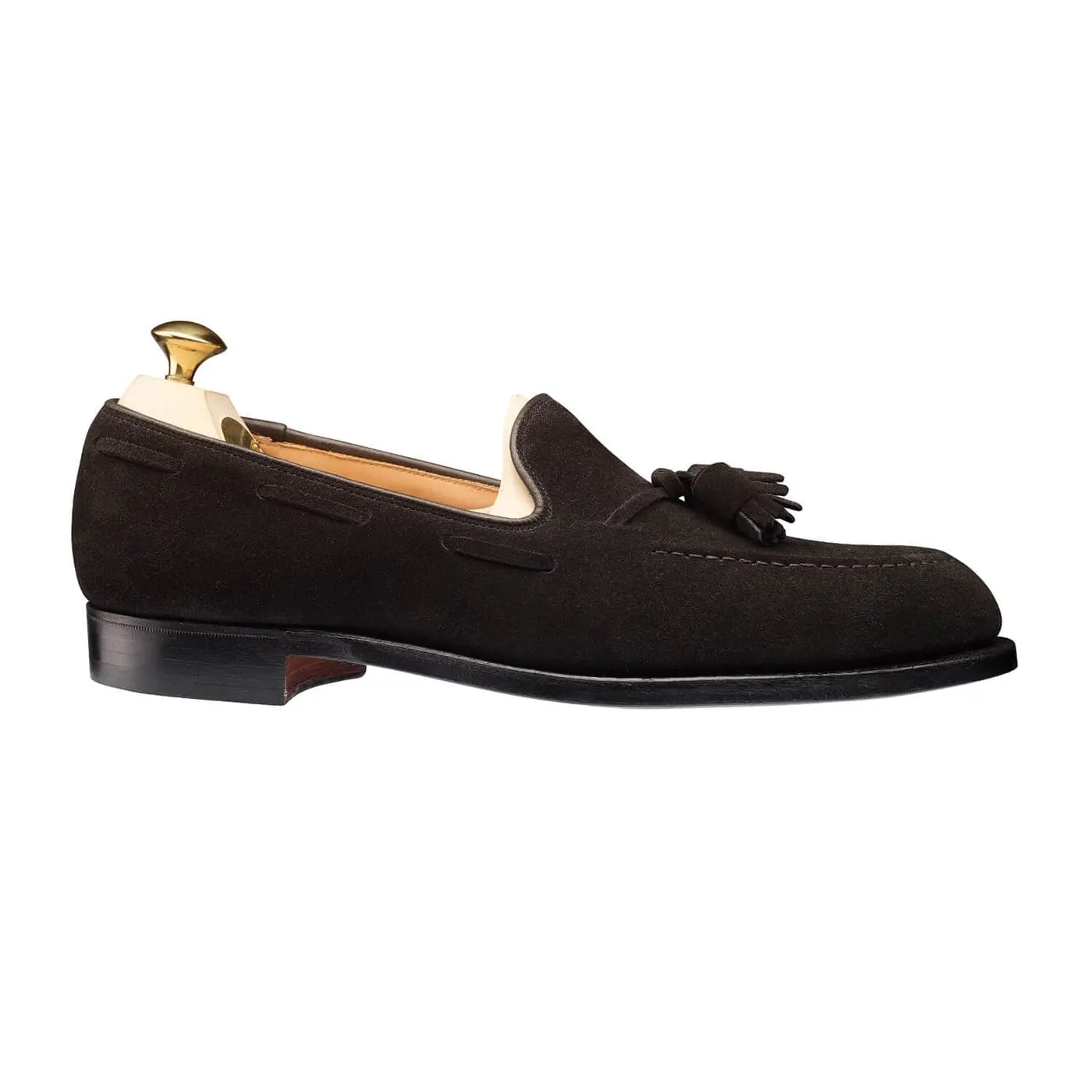 Cavendish Black Calf Suede Comfort support Anti Slip