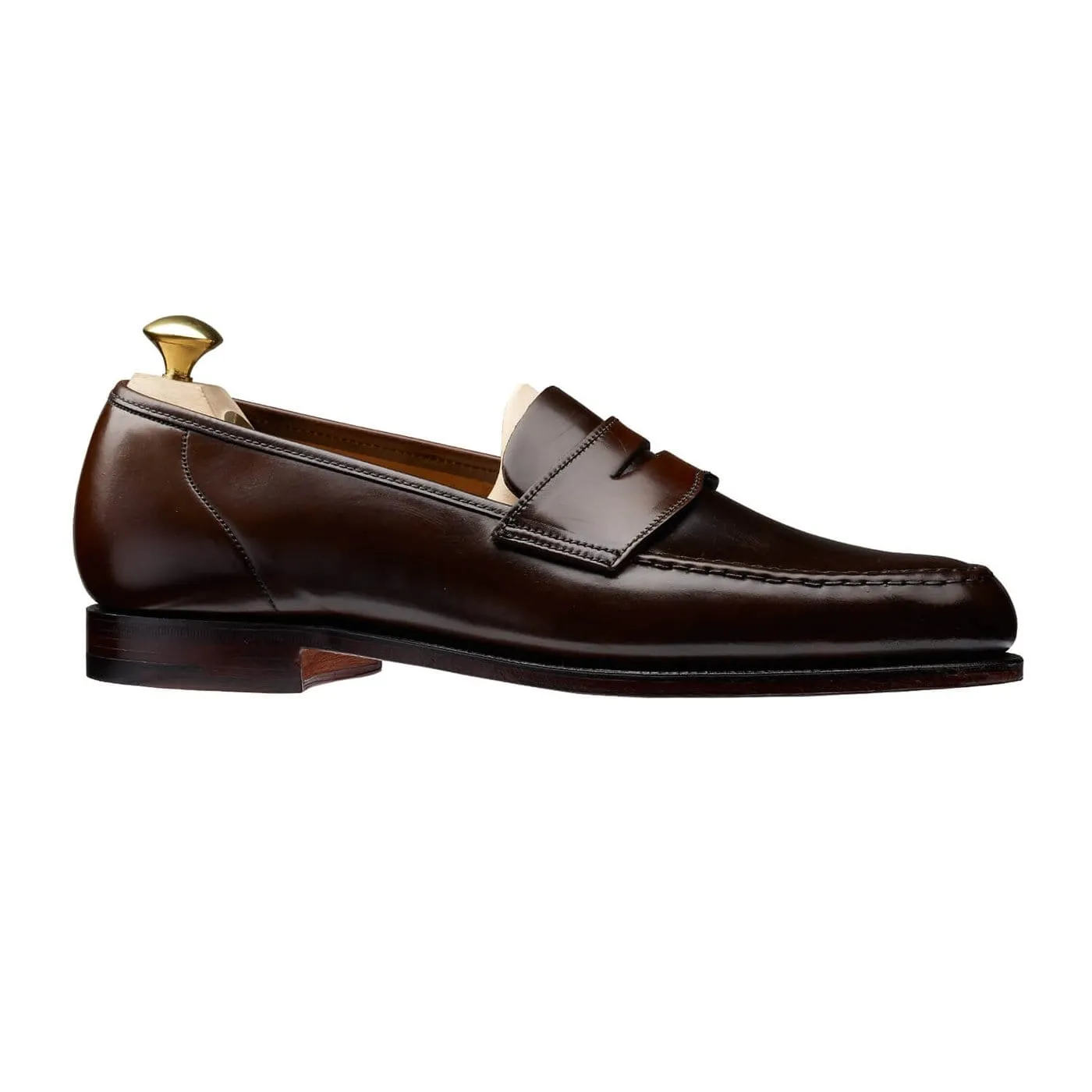 Harvard Dark Brown Cordovan Natural Fiber Lining Slip Resistant All Weather
