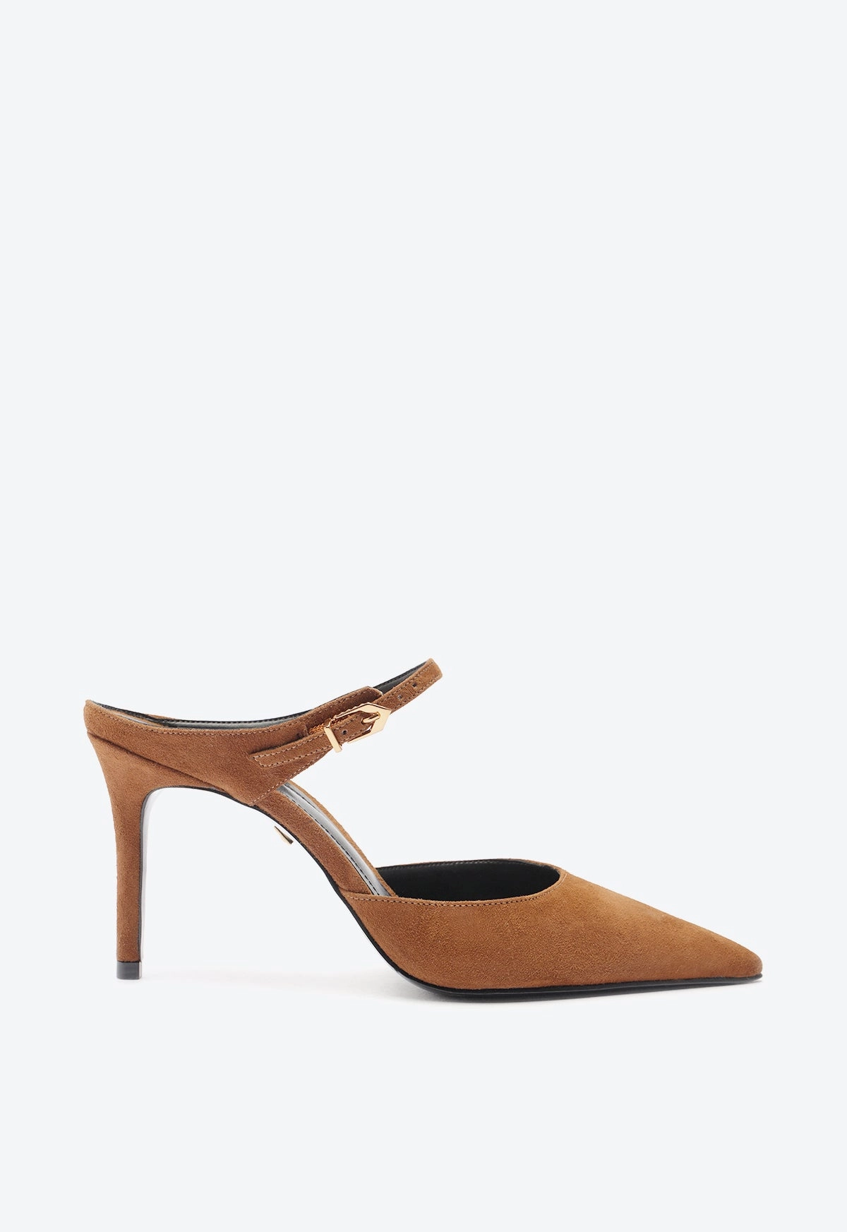 Laura Mid Stiletto Caramel Pump Anytime Go Earth Base