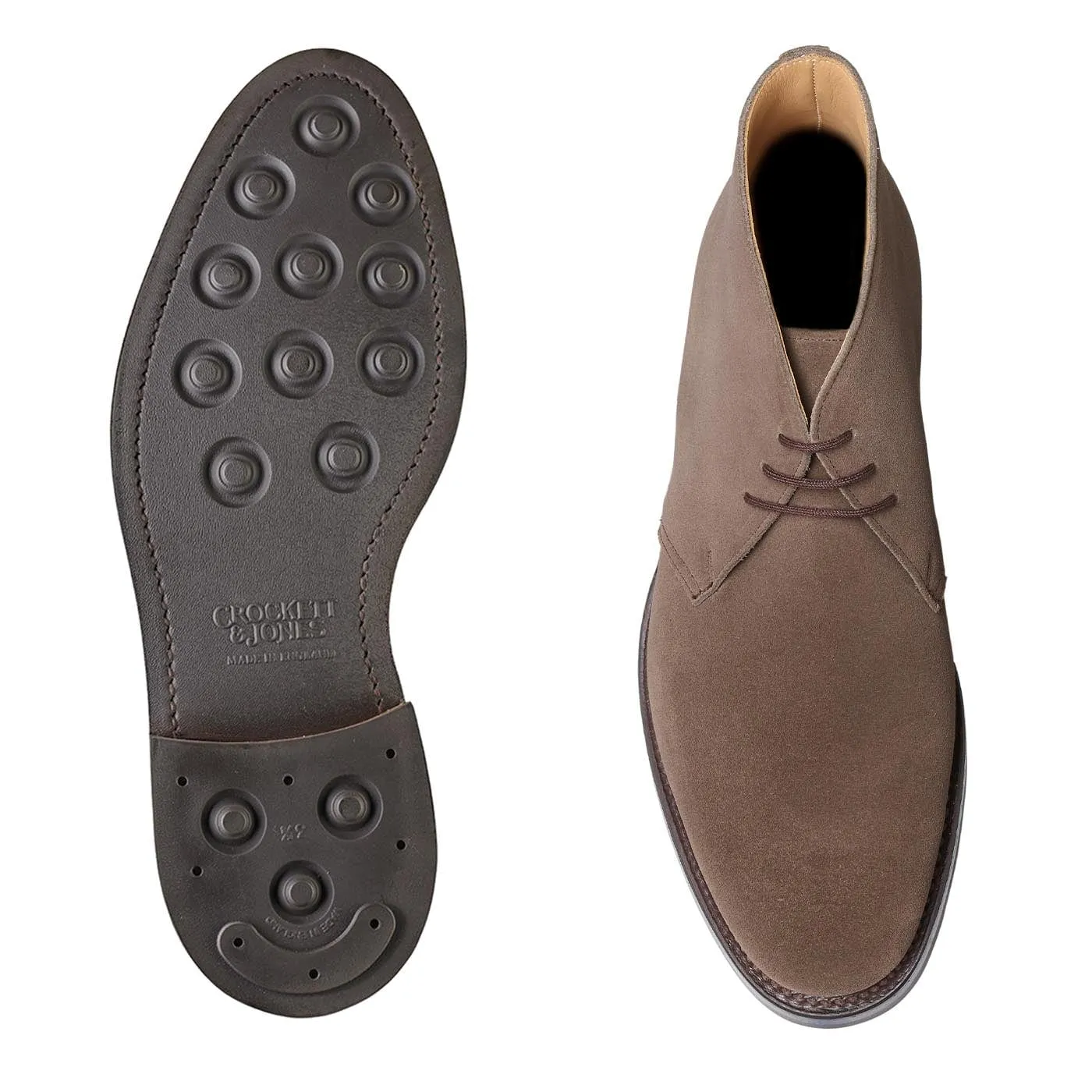 Chiltern Slate Suede ZipUp Adjustable Straps