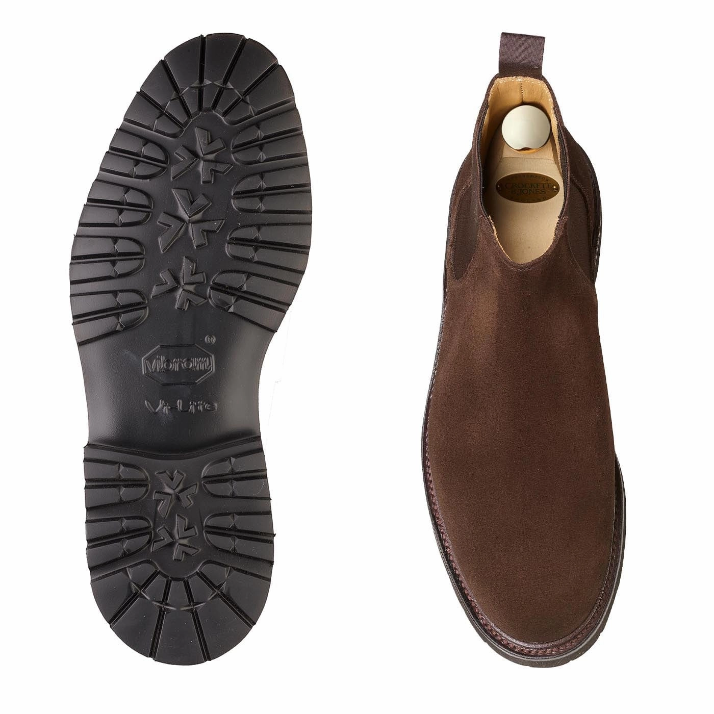 Elgin Dark Brown Suede Water-resistant