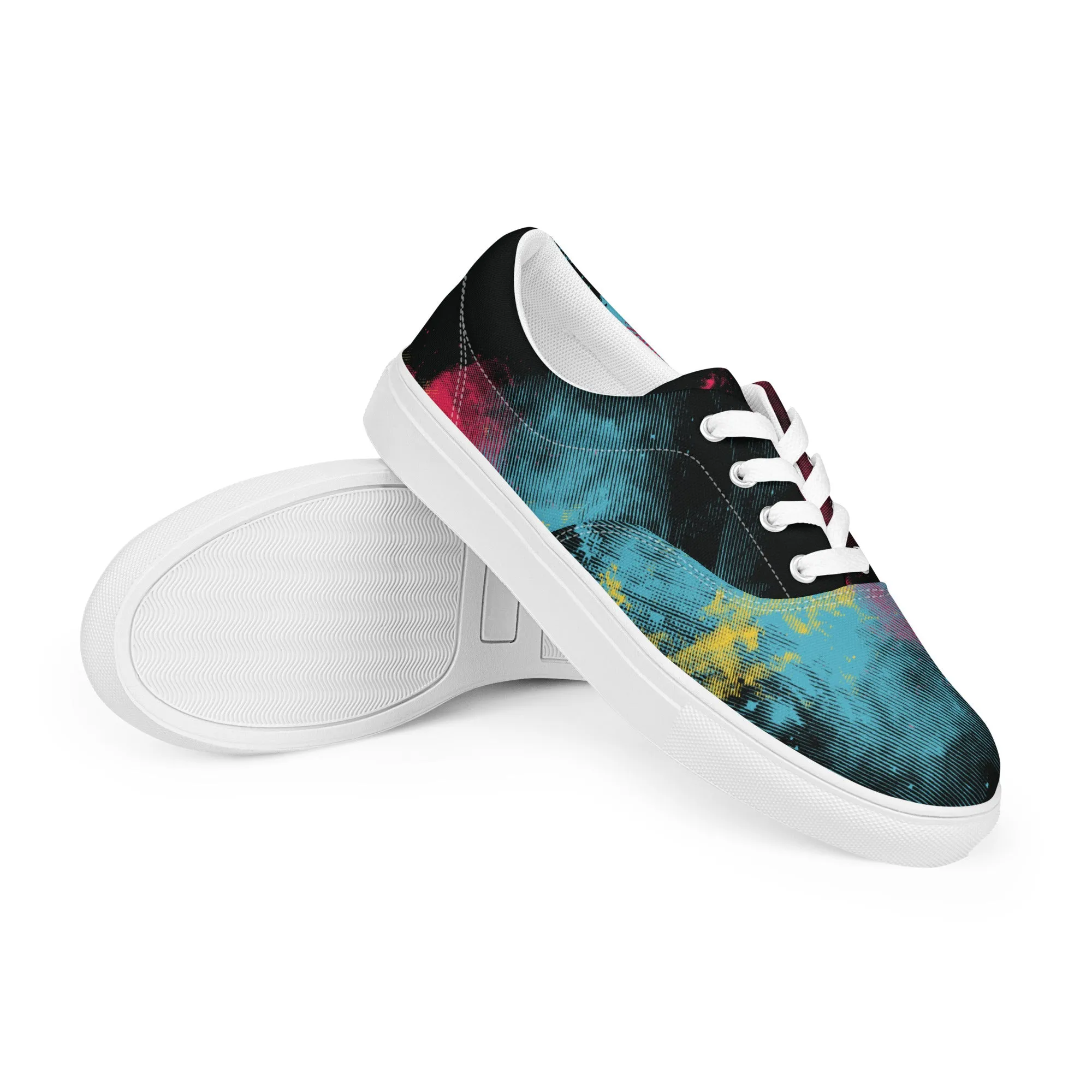 STARBURST Women’s Lace-Up Canvas Shoes