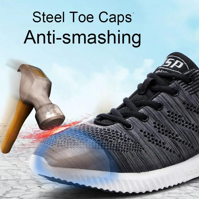 Steel Toe Shoes Work Sneaker