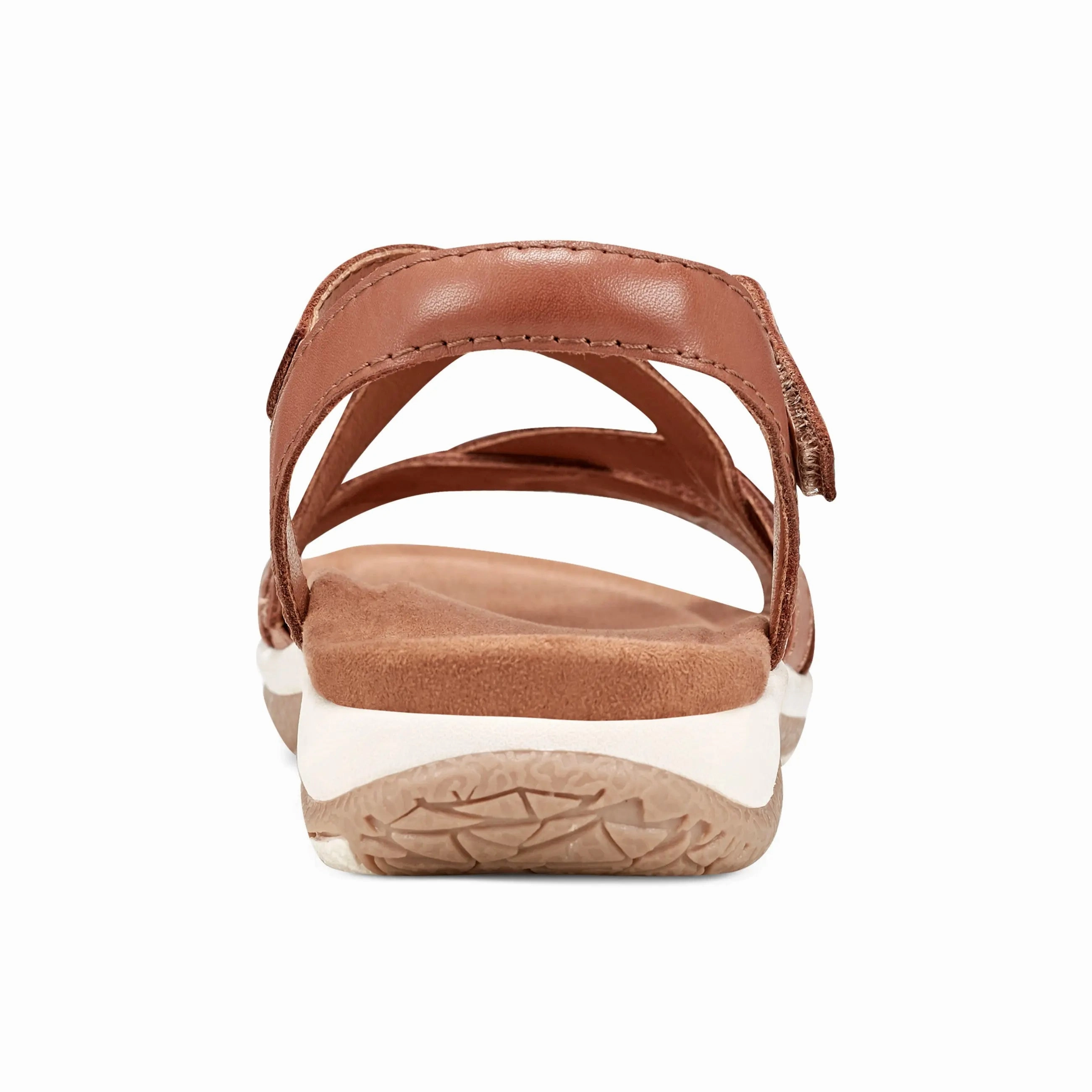 Sterling Casual Strappy Round Toe Flat Sandals Quick Slip Trendy Footwear For Travel