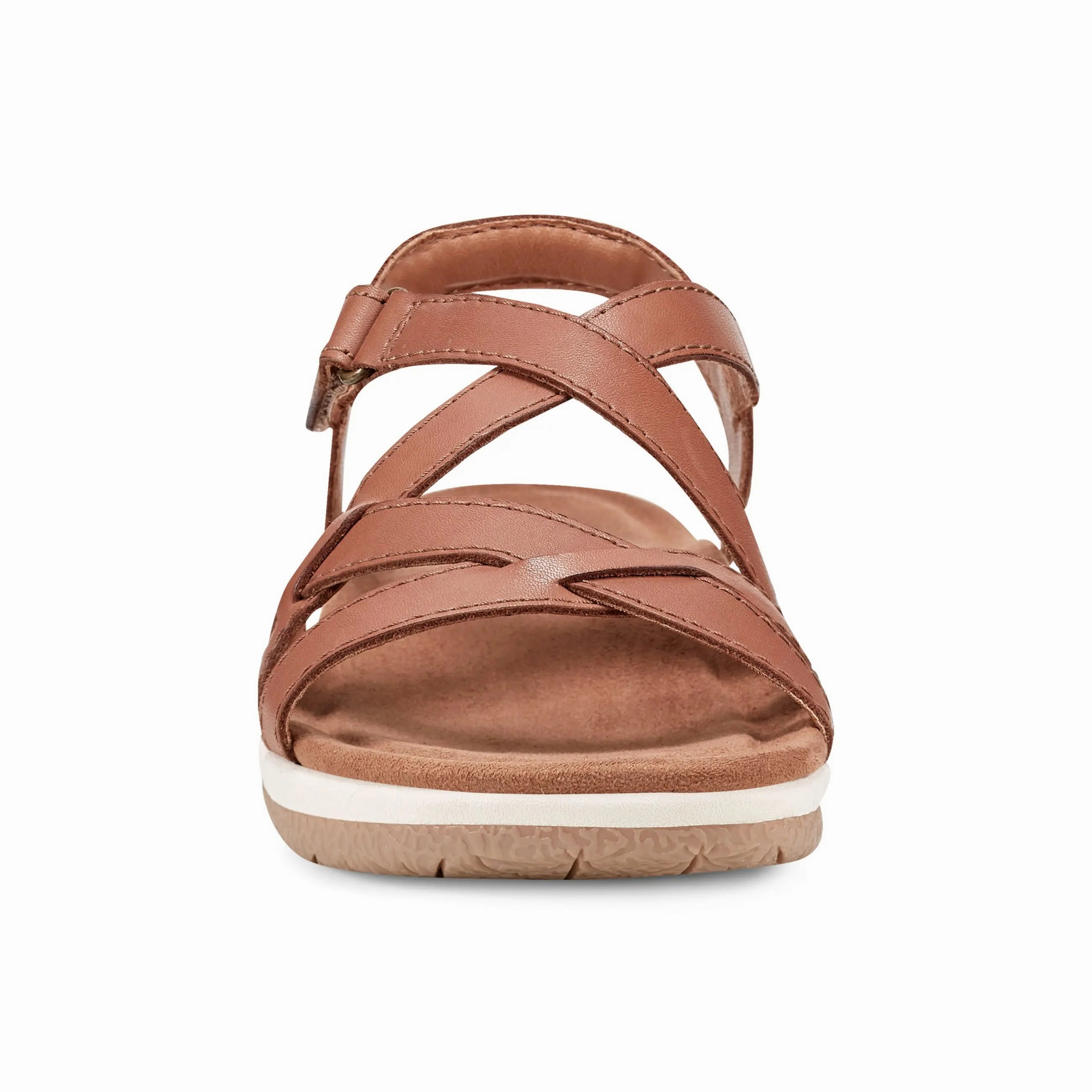 Sterling Casual Strappy Round Toe Flat Sandals Sun Kissed