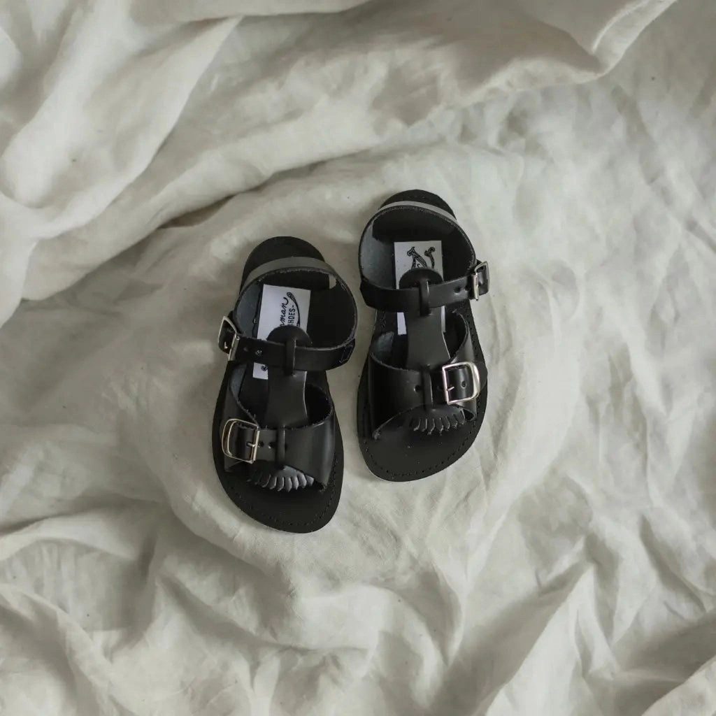 Open Air Casual Travel Shoes Stevie Sandal - Black