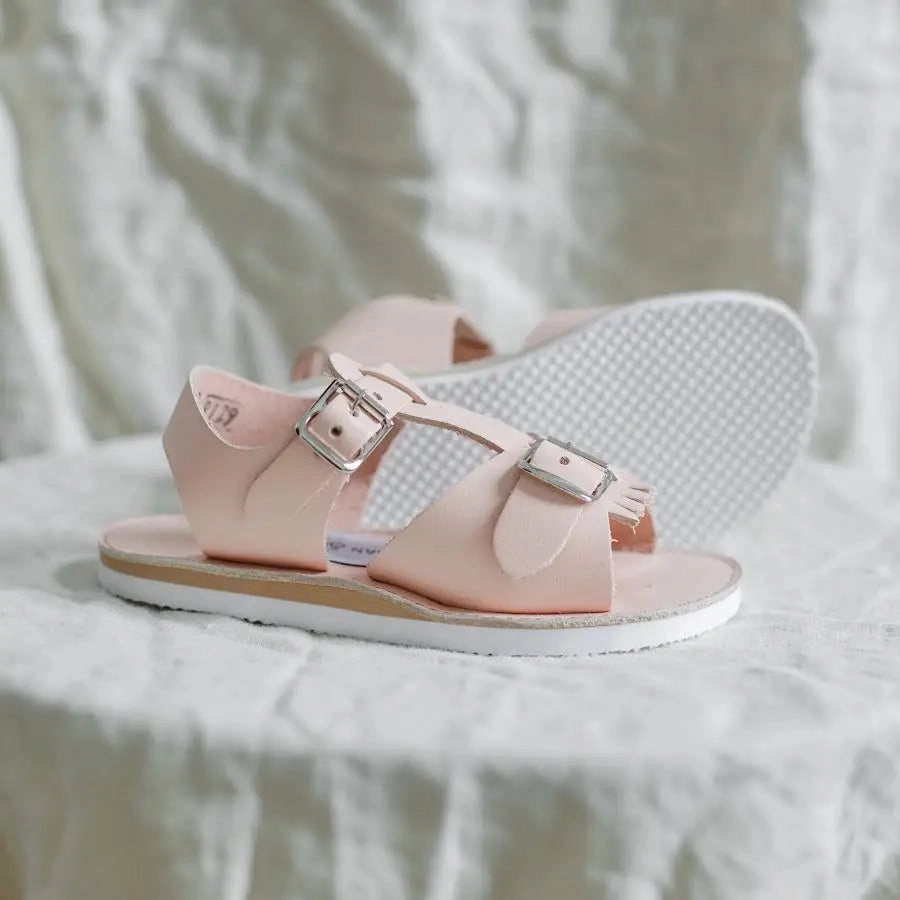 Stevie Sandal - Pale Pink Travel