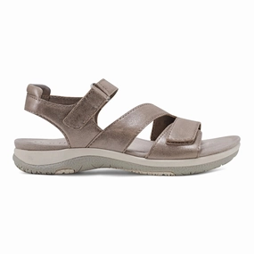 Chunky Heel Open Wear Sureal Casual Strappy Round Toe Flat Sandals
