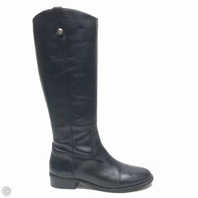 Casual Comfort Boots Knee Heels By International Concepts In Black, Size: 10