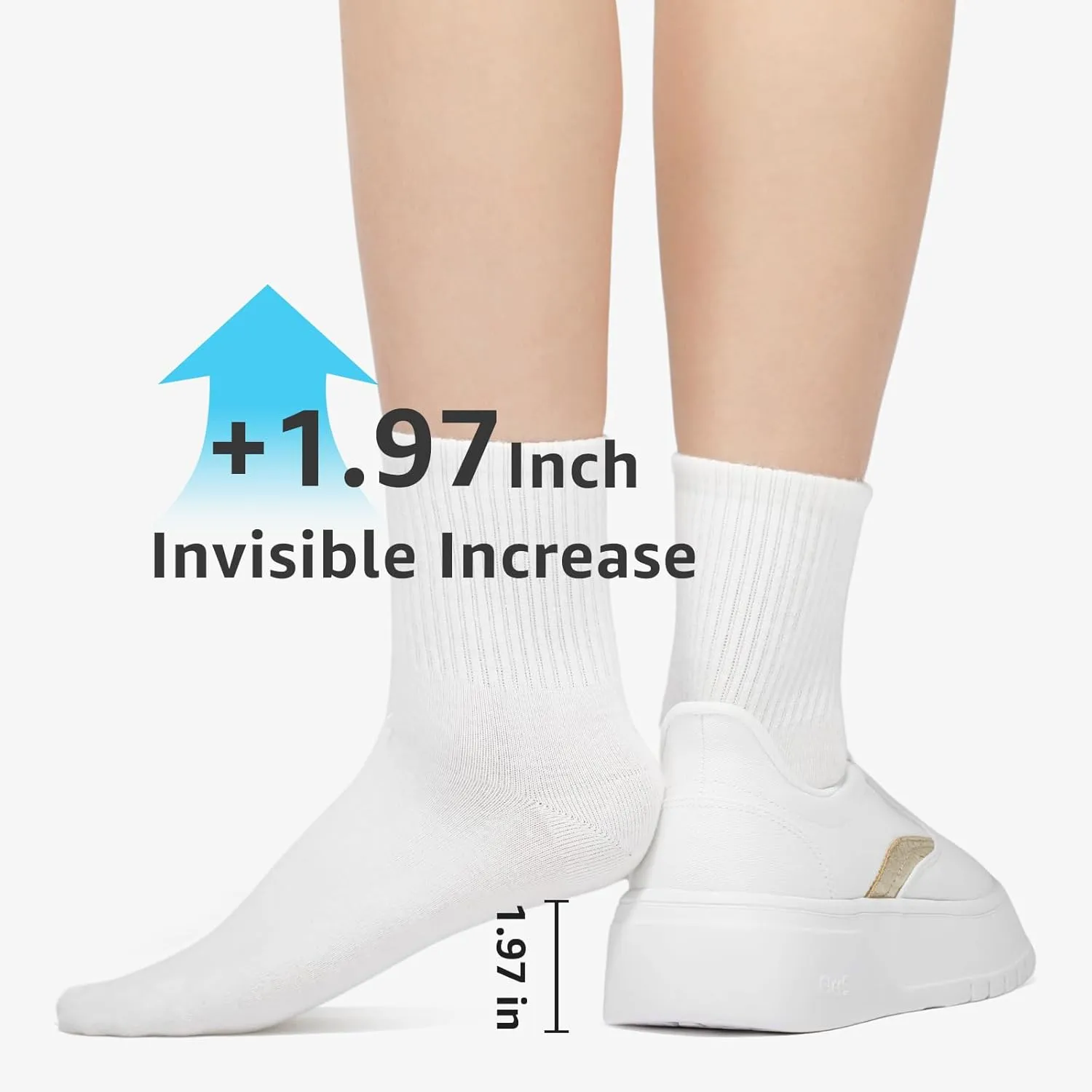 STQ Slip on Platform Sneakers for Womens Slip On Shoes Comfortable Casual Shoes
