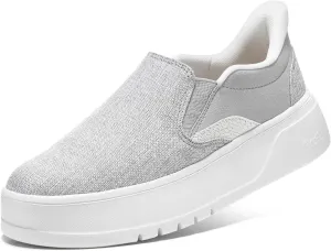 STQ Slip on Platform Sneakers for Womens Slip On Shoes Comfortable Casual Shoes