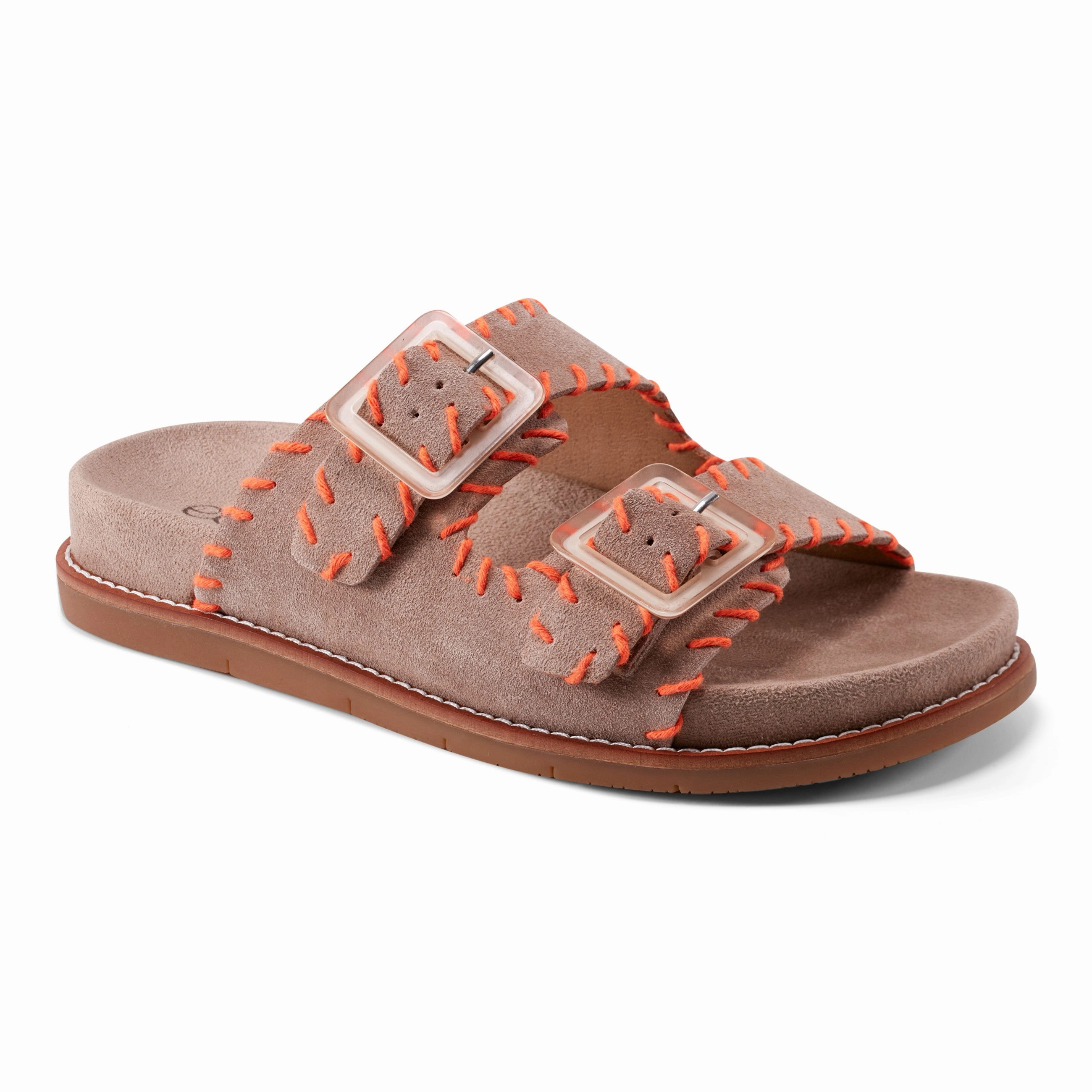 Fausto Round Toe Casual Flat Strappy Sandals Thin strap