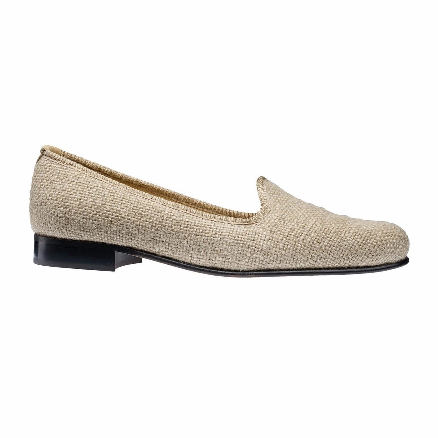 Firm Plain Pump Oatmeal Linen