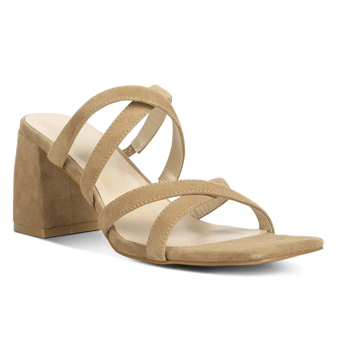 Strappy Casual Block Heel Sandals