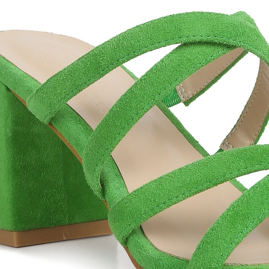 Strappy Casual Block Heel Sandals