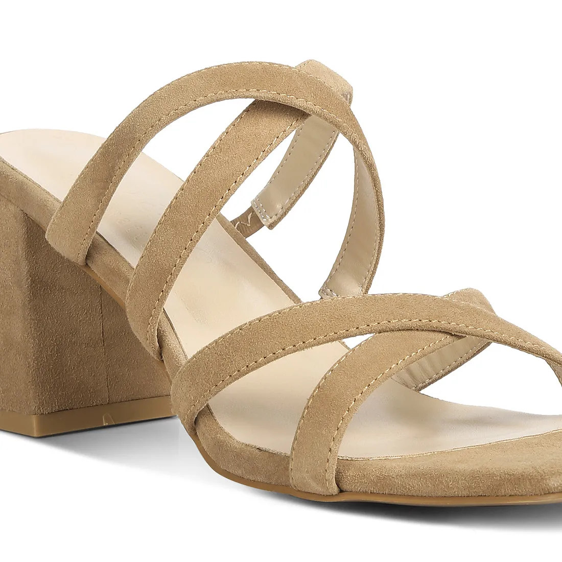 Strappy Casual Block Heel Sandals