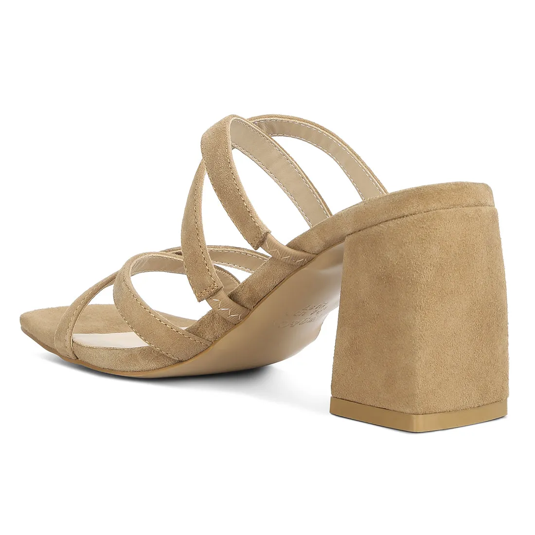 Strappy Casual Block Heel Sandals